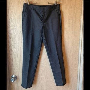 Zara basic patterned career ankle pant